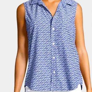 FRANK & EILEEN FIONA WOVEN BUTTON UP